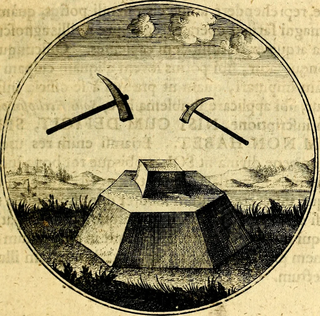 An illustration from Emblemata moralia, 1697, leaf 82