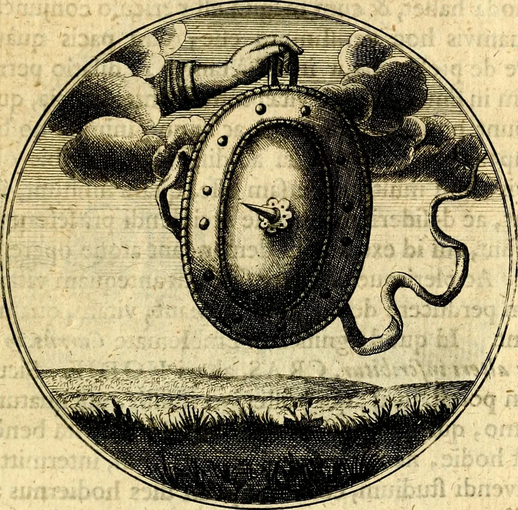 An illustration from Emblemata moralia, 1697, leaf 86