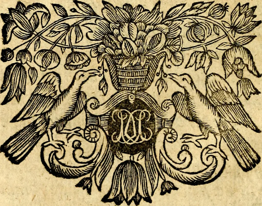 An illustration from Emblemata moralia, 1697, leaf 9