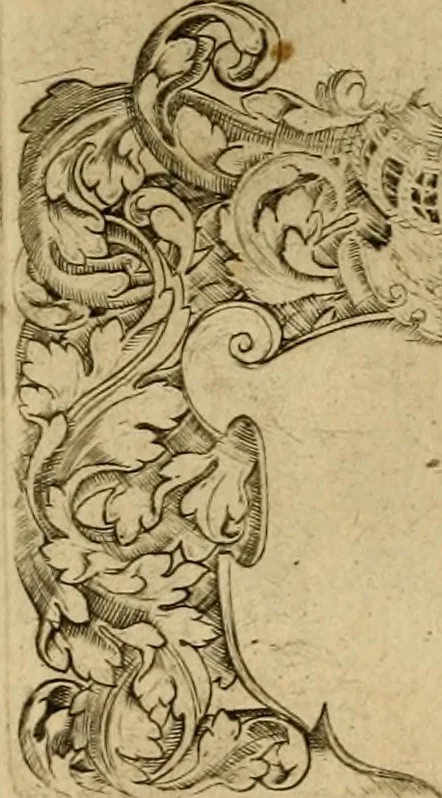 An illustration from Emblemata nobilitati et vulgo scitu digna : singulis historijs symbola adscripta & elegantes versus historiam explica[n]tes : accessit galearu[m] expositio, & disceptatio de origine nobilitatis, 1592, leaf 105