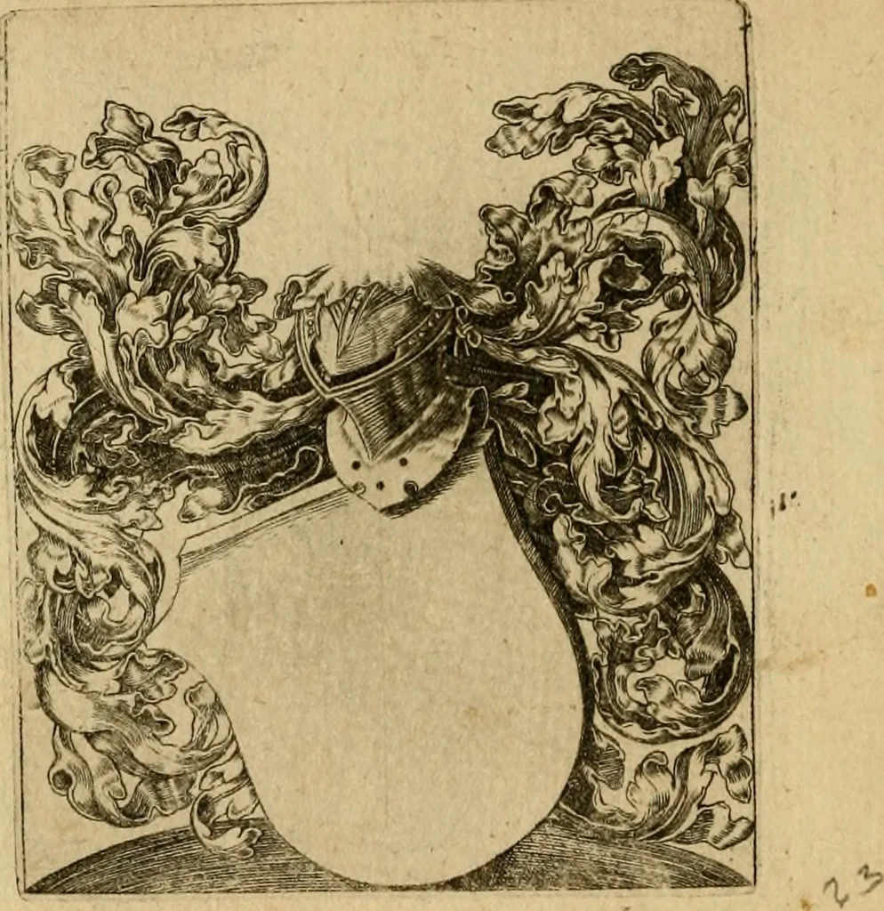 An illustration from Emblemata nobilitati et vulgo scitu digna : singulis historijs symbola adscripta & elegantes versus historiam explica[n]tes : accessit galearu[m] expositio, & disceptatio de origine nobilitatis, 1592, leaf 121