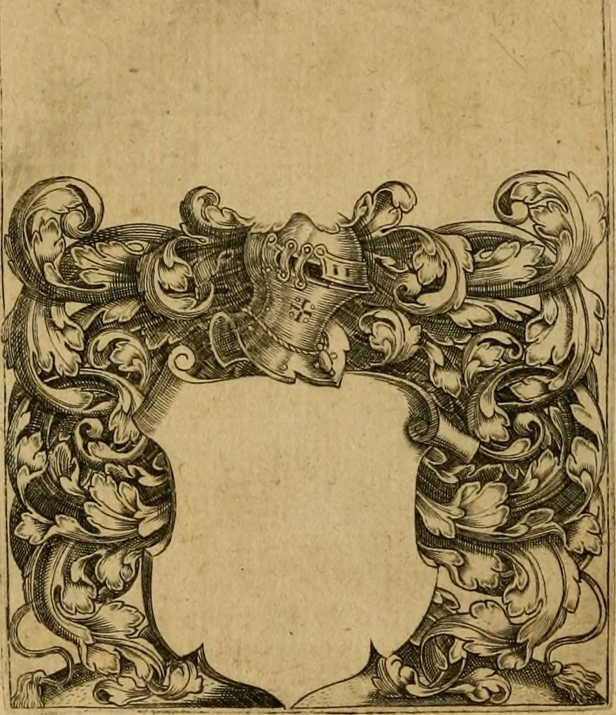 An illustration from Emblemata nobilitati et vulgo scitu digna : singulis historijs symbola adscripta & elegantes versus historiam explica[n]tes : accessit galearu[m] expositio, & disceptatio de origine nobilitatis, 1592, leaf 141