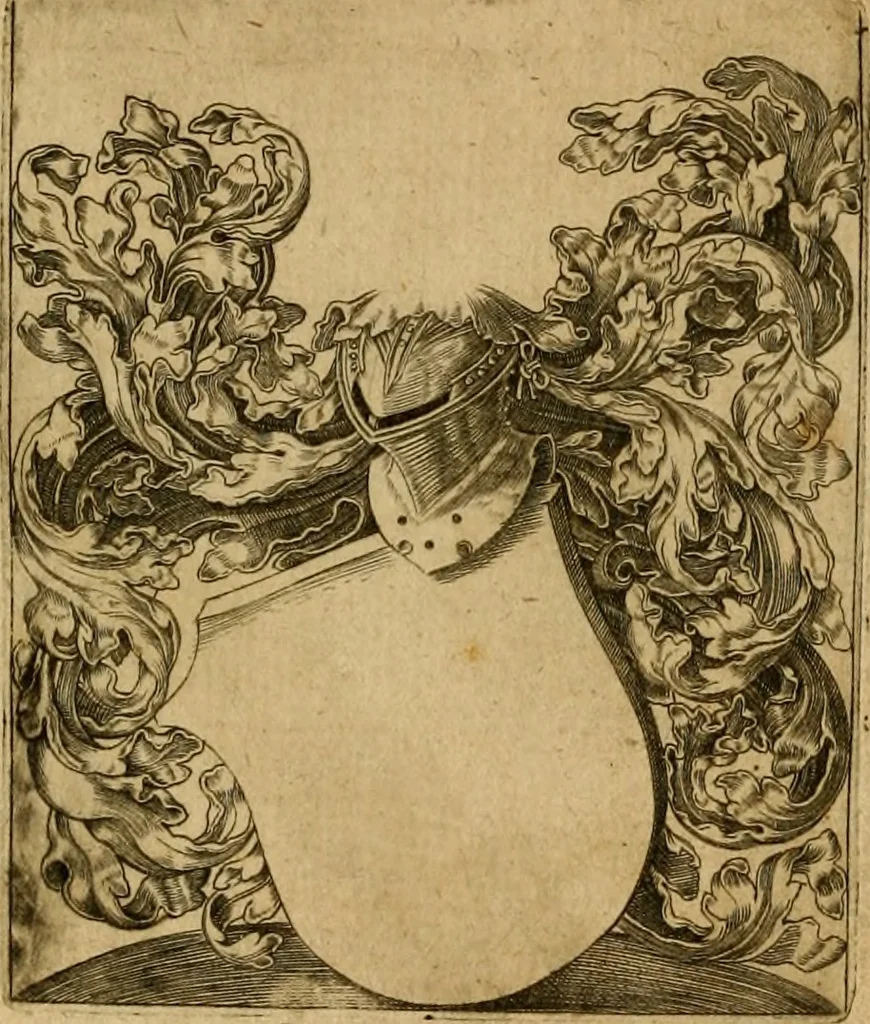 An illustration from Emblemata nobilitati et vulgo scitu digna : singulis historijs symbola adscripta & elegantes versus historiam explica[n]tes : accessit galearu[m] expositio, & disceptatio de origine nobilitatis, 1592, leaf 191