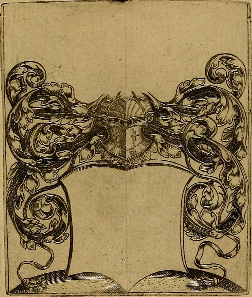 An illustration from Emblemata nobilitati et vulgo scitu digna : singulis historijs symbola adscripta & elegantes versus historiam explica[n]tes : accessit galearu[m] expositio, & disceptatio de origine nobilitatis, 1592, leaf 222