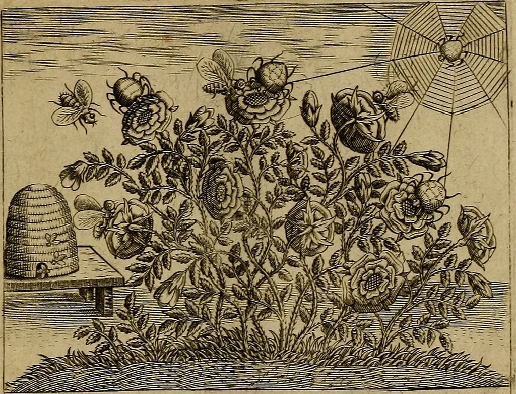 An illustration from Emblemata nobilitati et vulgo scitu digna : singulis historijs symbola adscripta & elegantes versus historiam explica[n]tes : accessit galearu[m] expositio, & disceptatio de origine nobilitatis, 1592, leaf 38
