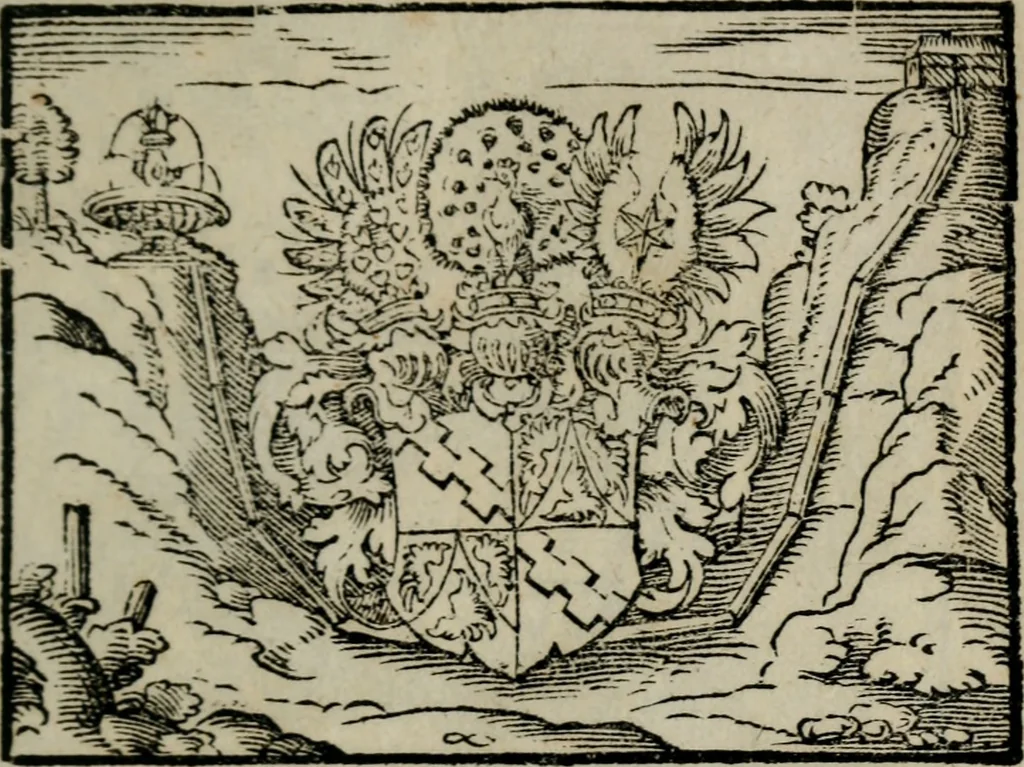 An illustration from Emblemata physico-ethica, hoc est, Naturae morum moderatricis picta praecepta : à Nicolao Taurello Montbelgardensi ... observata, & vario conscripta carmine, 1602, leaf 130