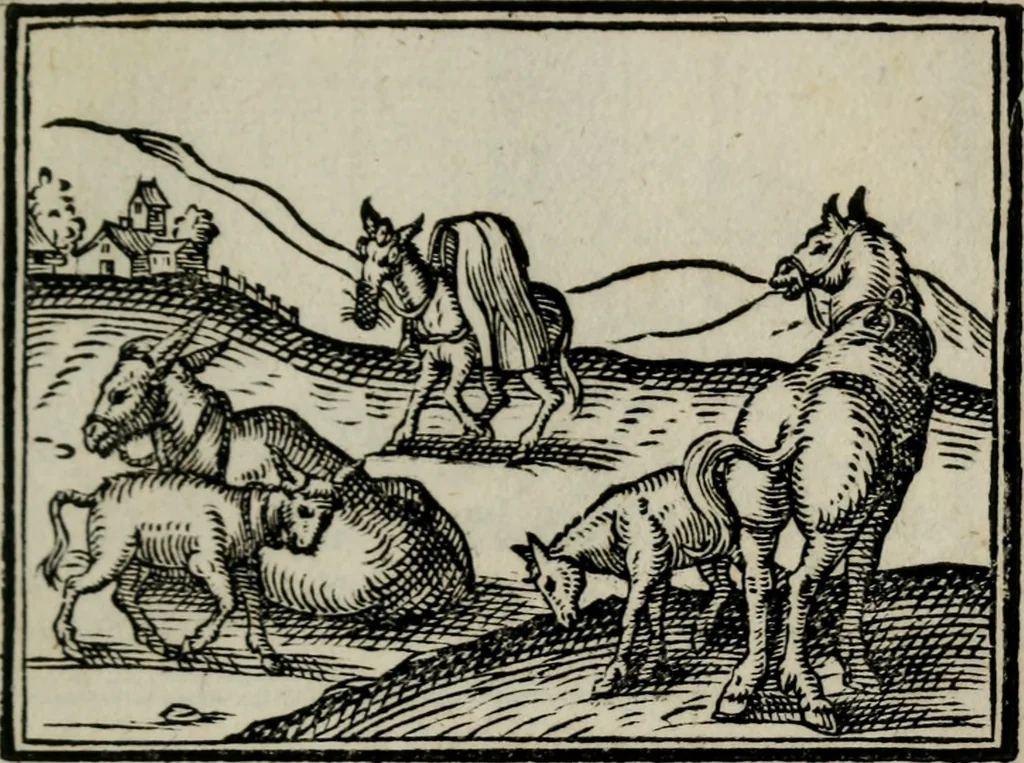 An illustration from Emblemata physico-ethica, hoc est, Naturae morum moderatricis picta praecepta : à Nicolao Taurello Montbelgardensi ... observata, & vario conscripta carmine, 1602, leaf 150