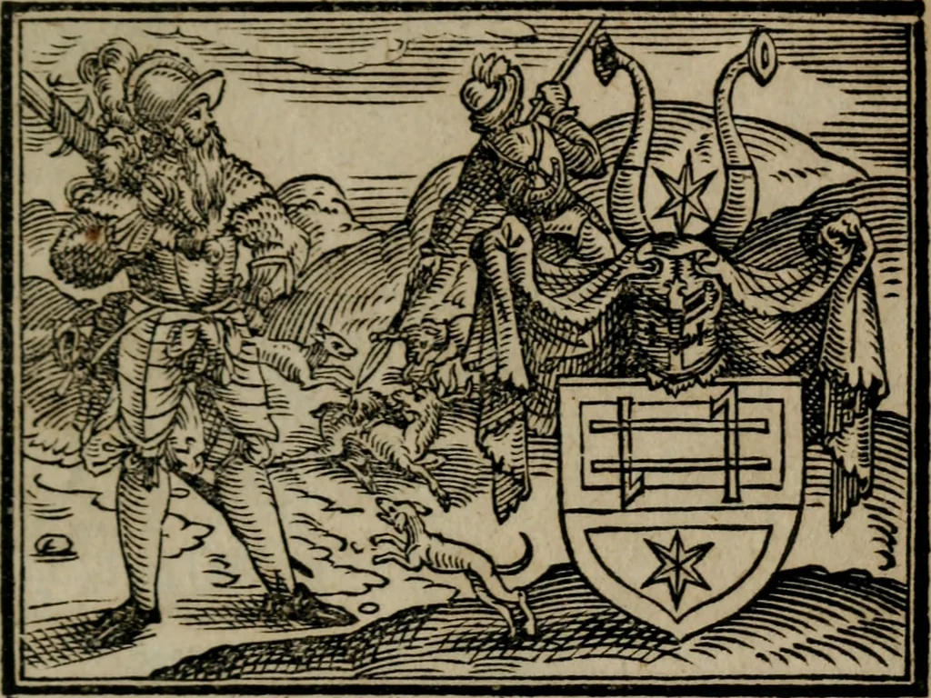 An illustration from Emblemata physico-ethica, hoc est, Naturae morum moderatricis picta praecepta : à Nicolao Taurello Montbelgardensi ... observata, & vario conscripta carmine, 1602, leaf 172