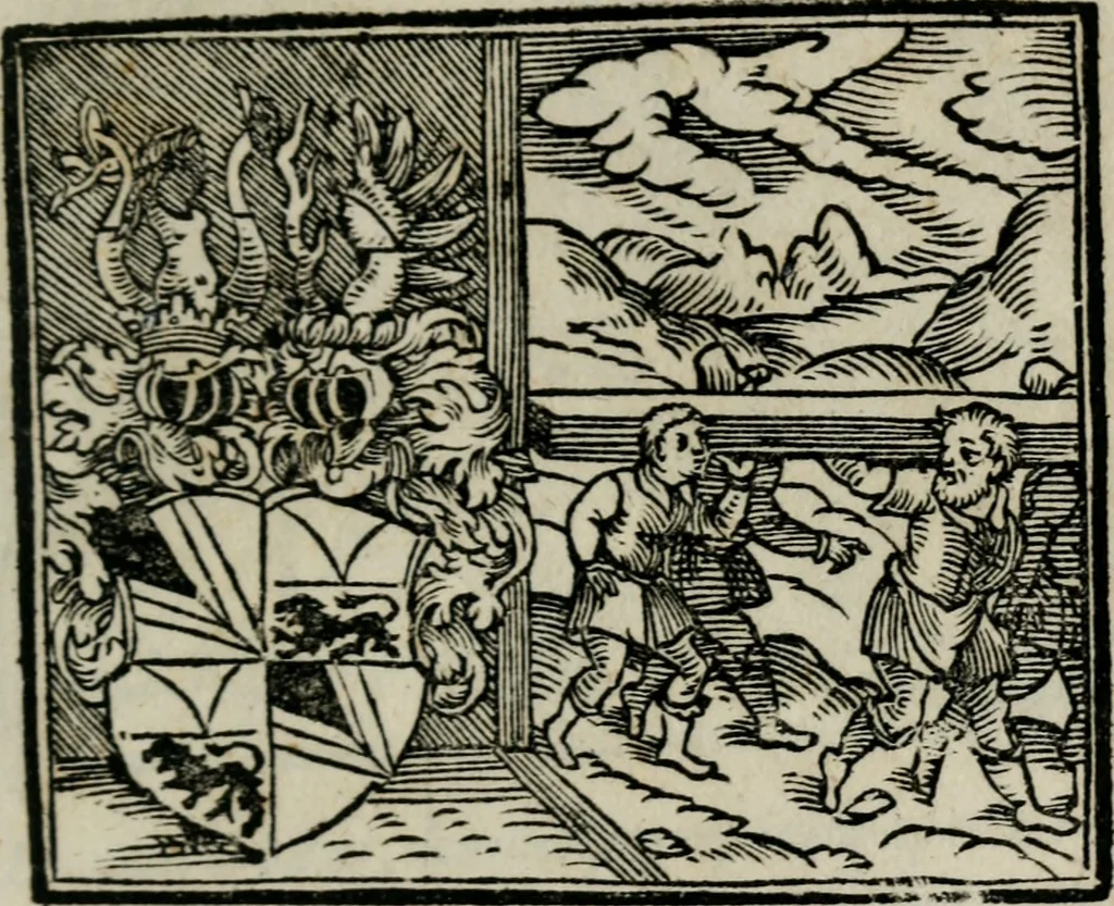 An illustration from Emblemata physico-ethica, hoc est, Naturae morum moderatricis picta praecepta : à Nicolao Taurello Montbelgardensi ... observata, & vario conscripta carmine, 1602, leaf 250