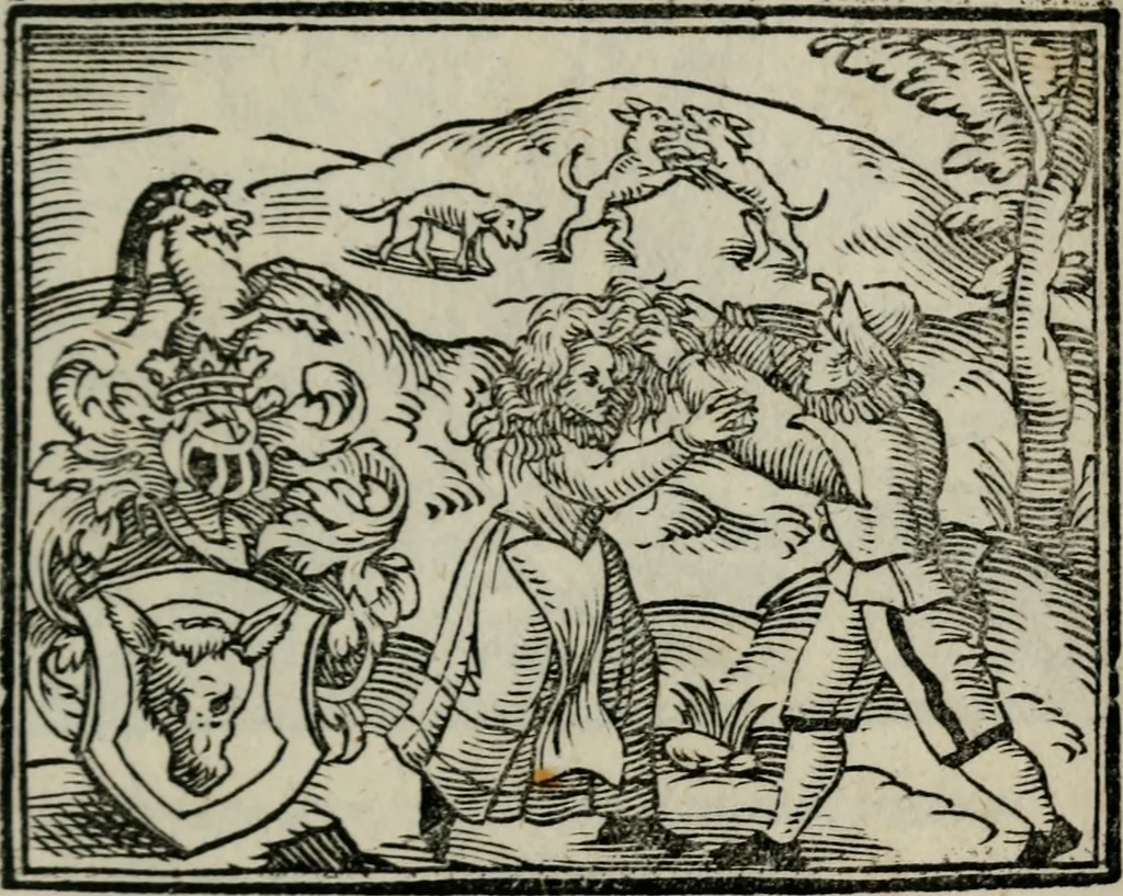 An illustration from Emblemata physico-ethica, hoc est, Naturae morum moderatricis picta praecepta : à Nicolao Taurello Montbelgardensi ... observata, & vario conscripta carmine, 1602, leaf 276