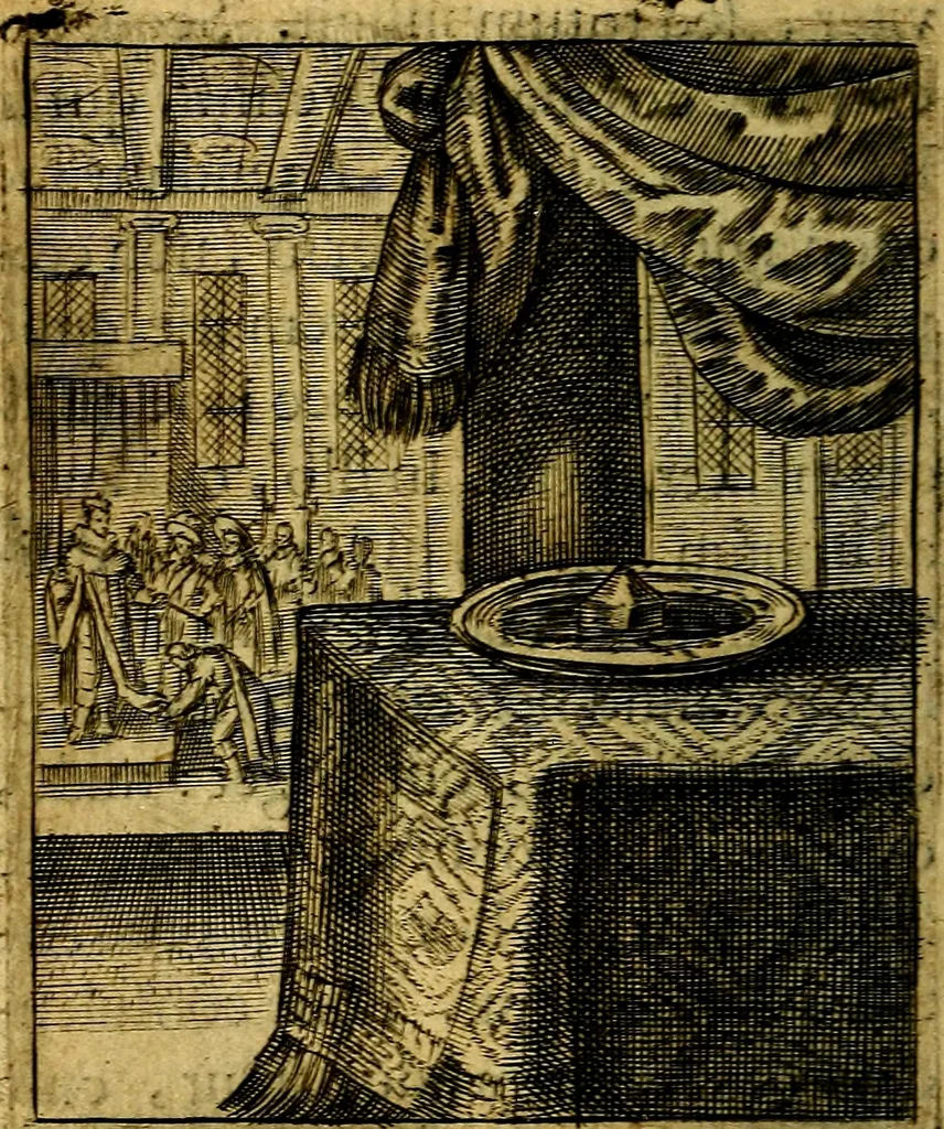 An illustration from Emblemata politica & Orationes. Ex officina, 1635, leaf 141