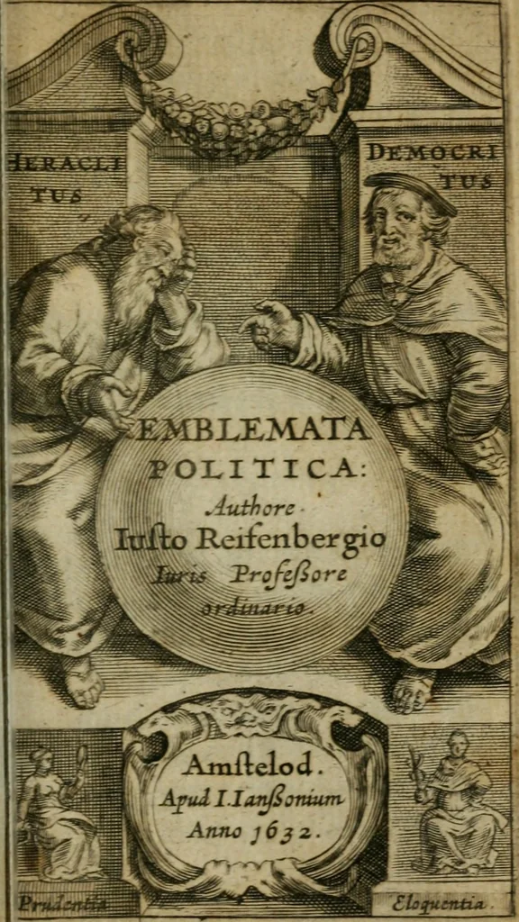 An illustration from Emblemata politica, 1632, leaf 12