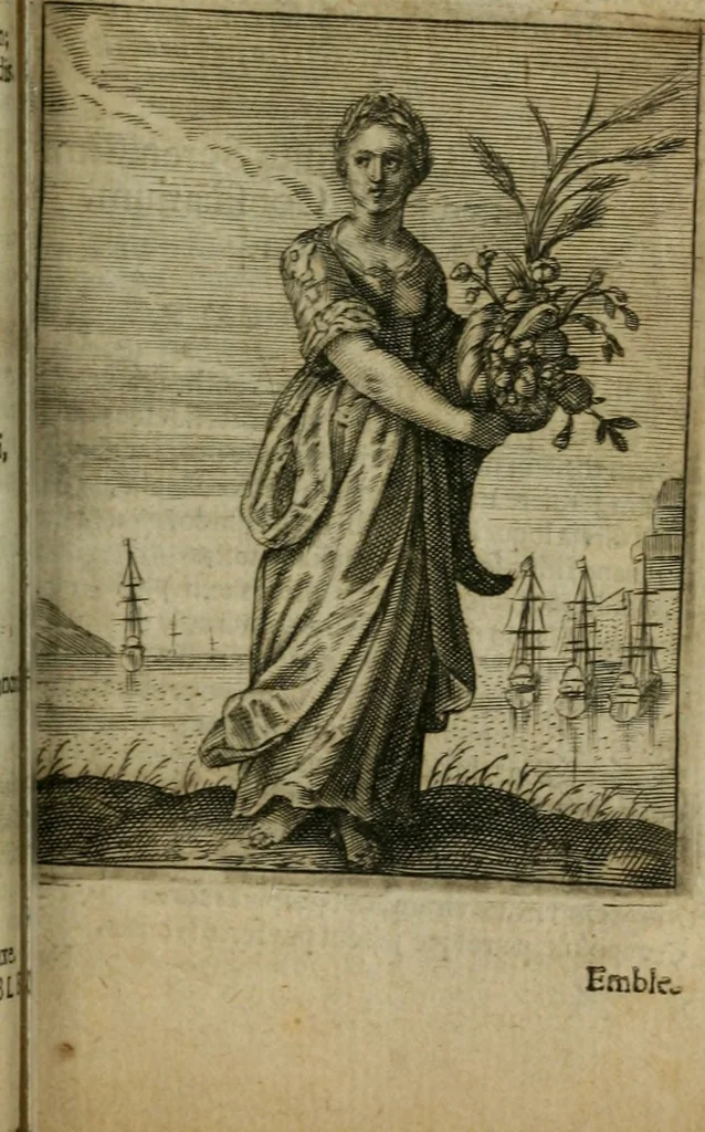 An illustration from Emblemata politica, 1632, leaf 32