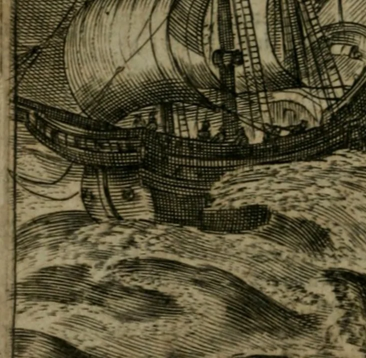 An illustration from Emblemata politica, 1632, leaf 35