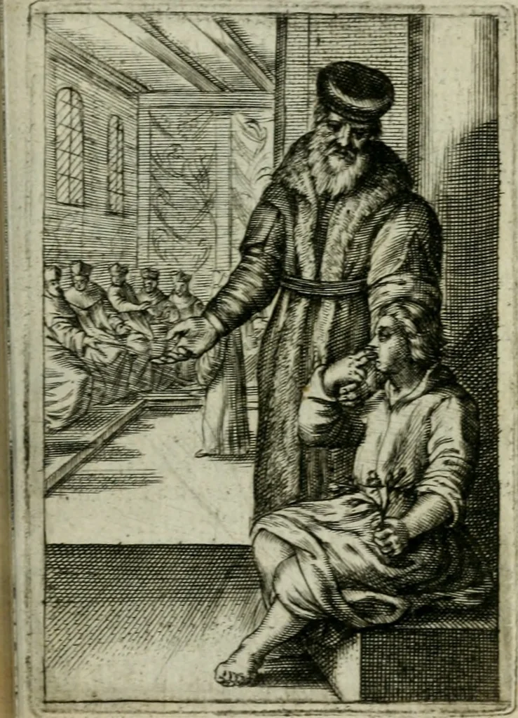 An illustration from Emblemata politica, 1632, leaf 88