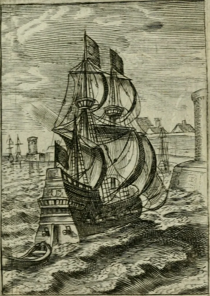 An illustration from Emblemata politica, 1632, leaf 90