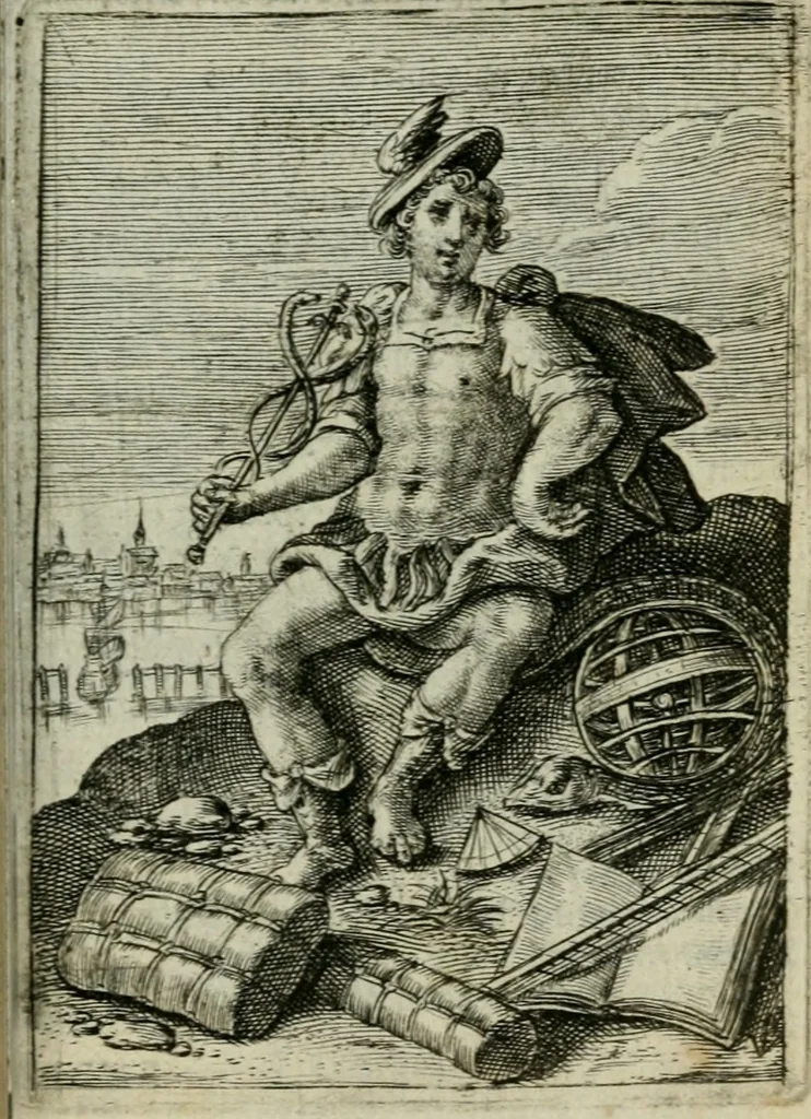 An illustration from Emblemata politica, 1632, leaf 92