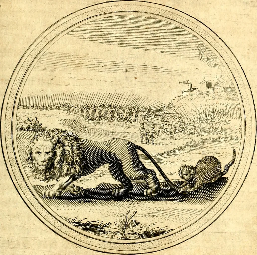 An illustration from Emblemata politica. Quibus ea, quae ad principatum spectant breviter demonstrantur singulor vero explicatio fusius proponitur. Opus novum, 1618, leaf 210