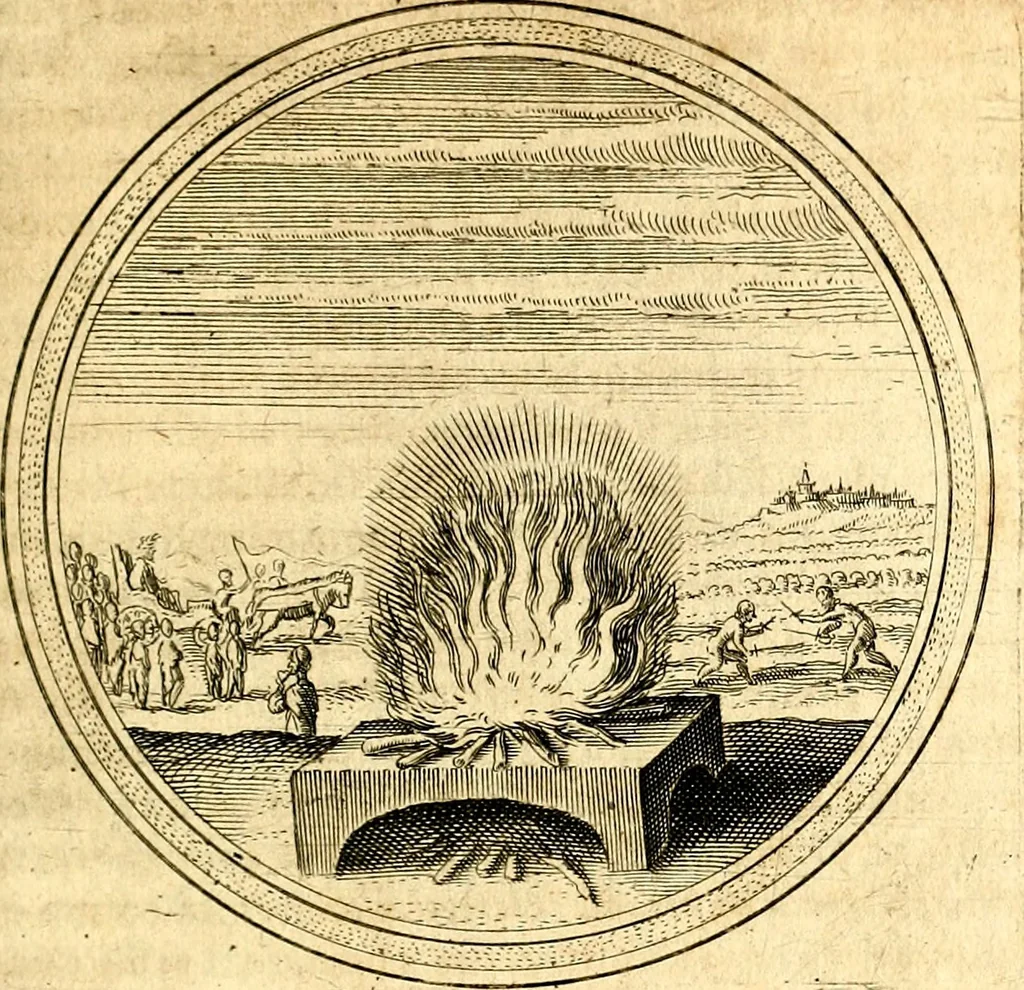 An illustration from Emblemata politica. Quibus ea, quae ad principatum spectant breviter demonstrantur singulor vero explicatio fusius proponitur. Opus novum, 1618, leaf 146