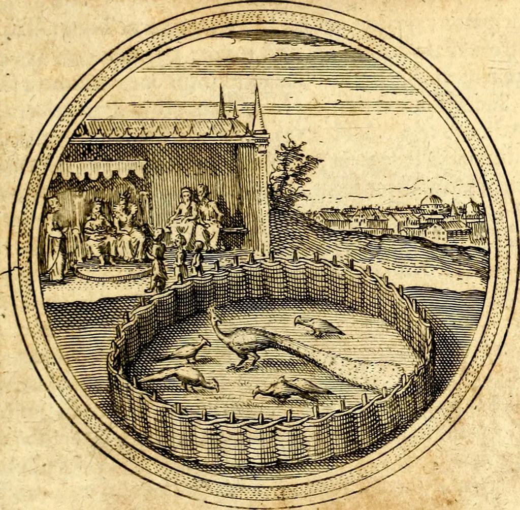 An illustration from Emblemata politica. Quibus ea, quae ad principatum spectant breviter demonstrantur singulor vero explicatio fusius proponitur. Opus novum, 1618, leaf 166