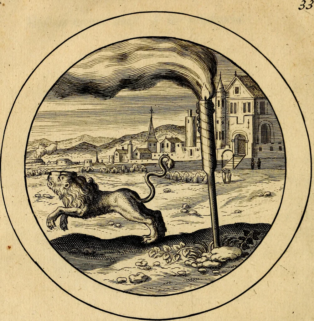 An illustration from Emblemata selectiora. Typis elegantissimis expressa, nec non sententiis, carminibus, historiis ac proverbiis, ex scriptoribus cum sacris tum profanis, antiquis & recentioribus, illustrata, 1704, leaf 133