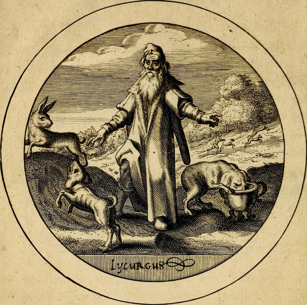 An illustration from Emblemata selectiora. Typis elegantissimis expressa, nec non sententiis, carminibus, historiis ac proverbiis, ex scriptoribus cum sacris tum profanis, antiquis & recentioribus, illustrata, 1704, leaf 17