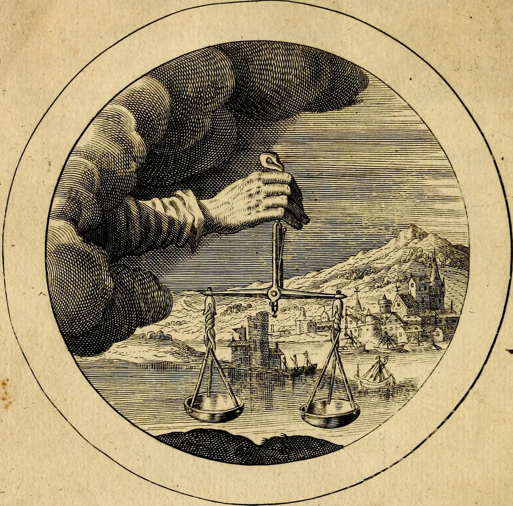 An illustration from Emblemata selectiora. Typis elegantissimis expressa, nec non sententiis, carminibus, historiis ac proverbiis, ex scriptoribus cum sacris tum profanis, antiquis & recentioribus, illustrata, 1704, leaf 35