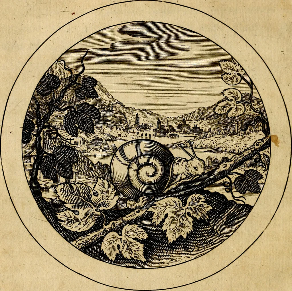 An illustration from Emblemata selectiora. Typis elegantissimis expressa, nec non sententiis, carminibus, historiis ac proverbiis, ex scriptoribus cum sacris tum profanis, antiquis & recentioribus, illustrata, 1704, leaf 43