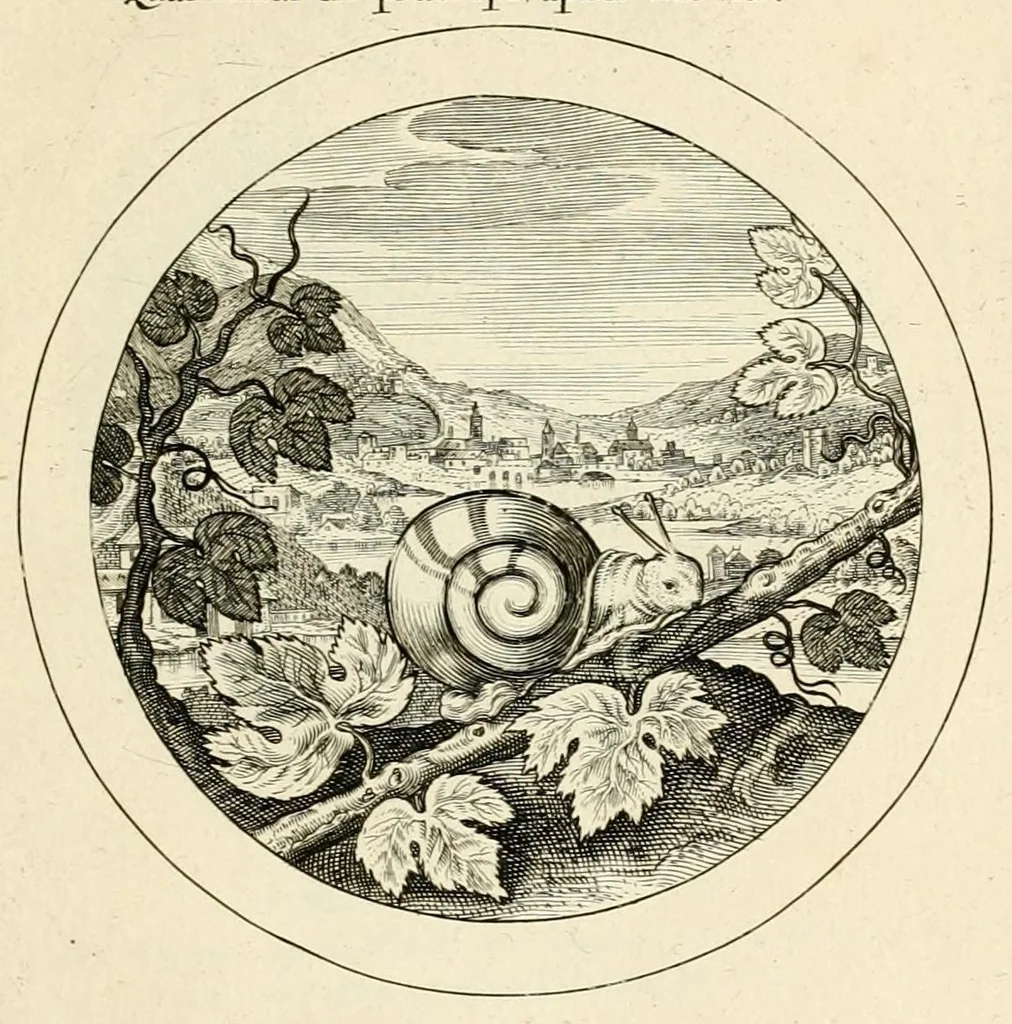 An illustration from Emblemata selectiora : typis elegantissimis expressa, nec non sententiis, carminibus, historiis ac proverbiis, ex scriptoribus cum sacris tum profanis, antiquis & recentioribus, illustrata .., 1704, leaf 103