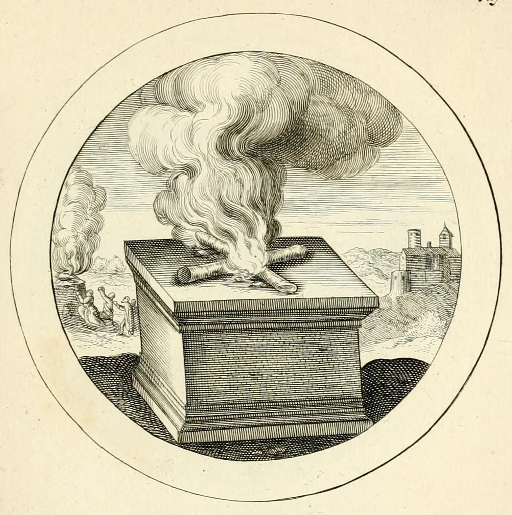 An illustration from Emblemata selectiora : typis elegantissimis expressa, nec non sententiis, carminibus, historiis ac proverbiis, ex scriptoribus cum sacris tum profanis, antiquis & recentioribus, illustrata .., 1704, leaf 131