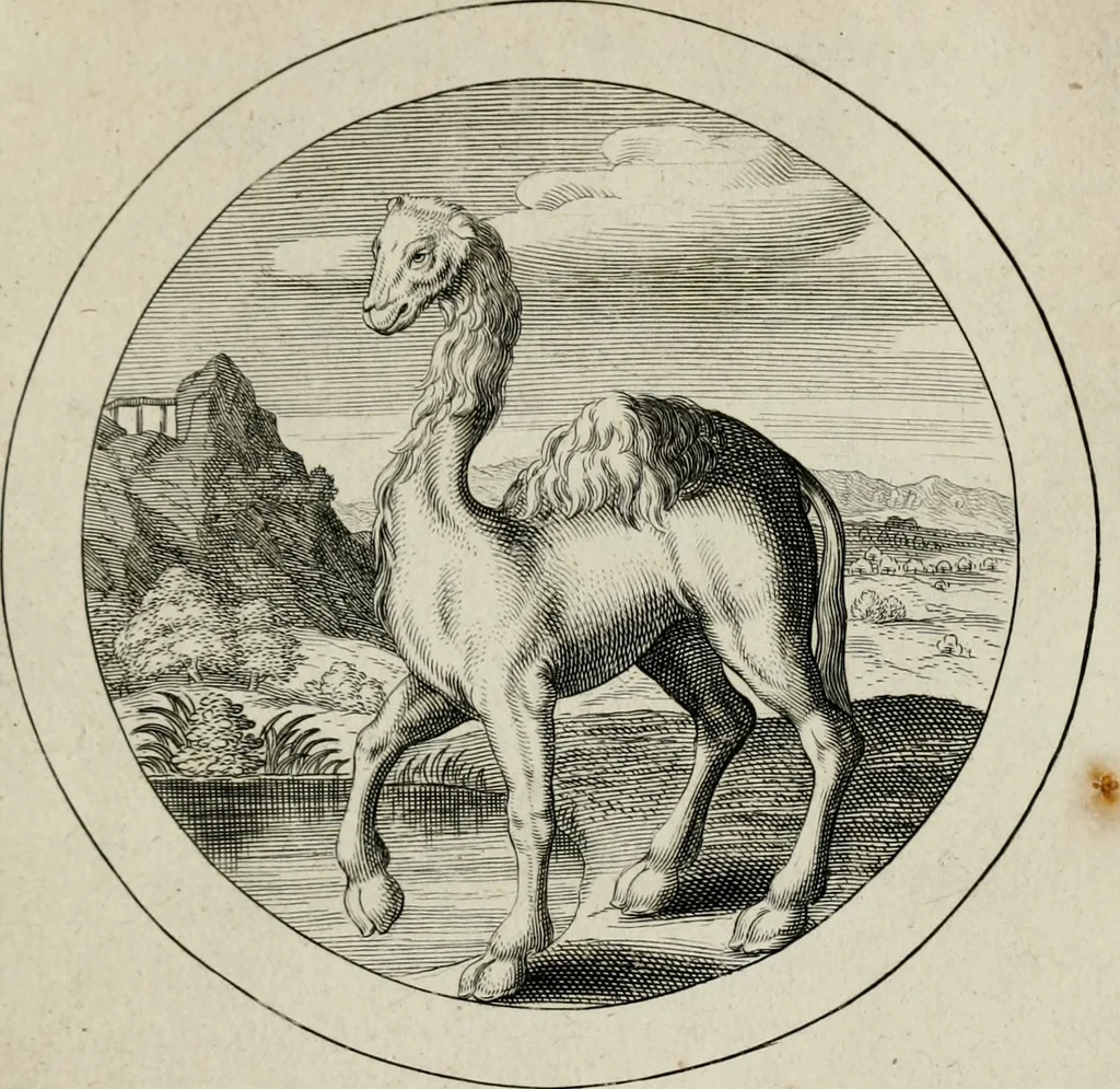 An illustration from Emblemata selectiora : typis elegantissimis expressa, nec non sententiis, carminibus, historiis ac proverbiis, ex scriptoribus cum sacris tum profanis, antiquis & recentioribus, illustrata, 1704, leaf 32
