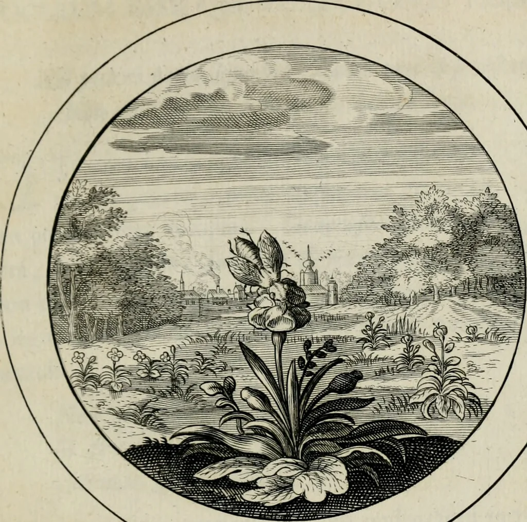 An illustration from Emblemata selectiora : typis elegantissimis expressa, nec non sententiis, carminibus, historiis ac proverbiis, ex scriptoribus cum sacris tum profanis, antiquis & recentioribus, illustrata, 1704, leaf 80