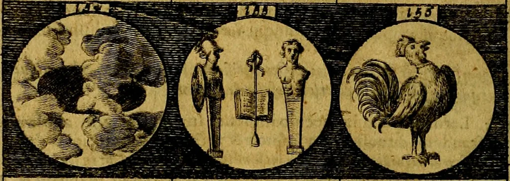 An illustration from Emblemata sive symbola a principibus, viris eeclesiasticis [sic] ac militaribus aliisque vsurpanda. Deuises ou emblemes pour princes, gens d'Eglise, gens de guerre, & aultres, 1624, leaf 45