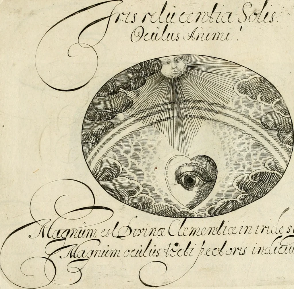 An illustration from Emblemata varia Gregori KleppisI, poetae l. caesarij : incisa aeri, aphorismis et epigrammatis illustrata, 1623, leaf 36
