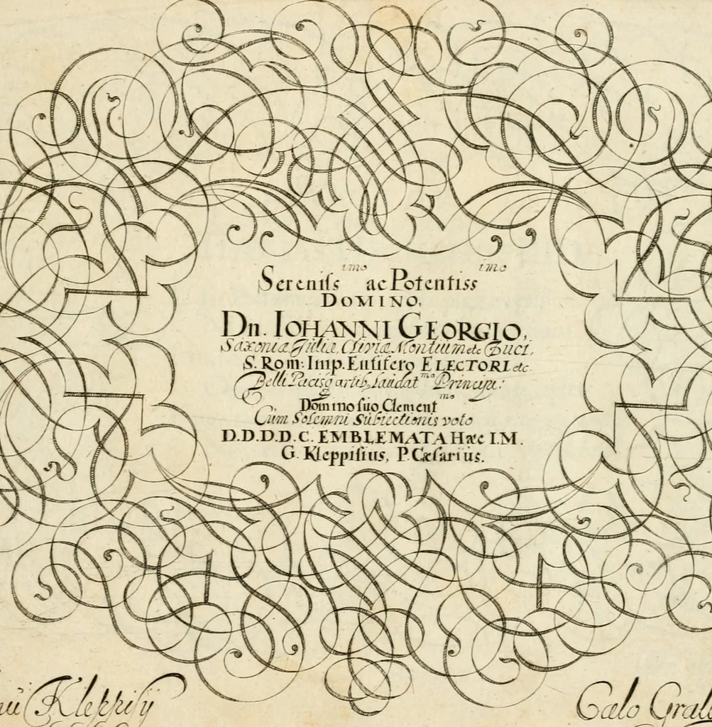 An illustration from Emblemata varia Gregori KleppisI, poetae l. caesarij : incisa aeri, aphorismis et epigrammatis illustrata, 1623, leaf 6