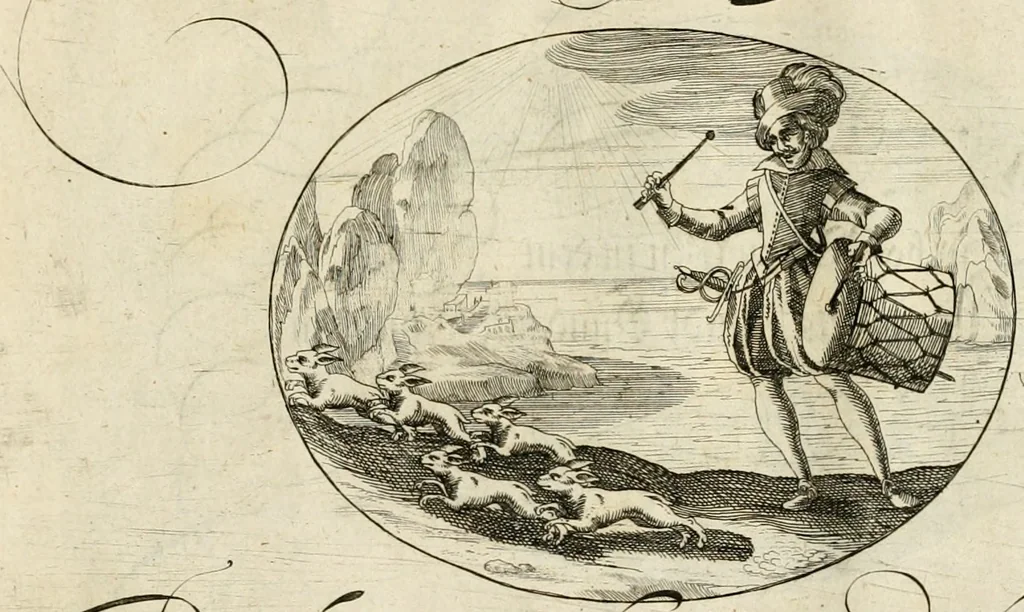 An illustration from Emblemata varia Gregori KleppisI, poetae l. caesarij : incisa aeri, aphorismis et epigrammatis illustrata, 1623, leaf 72