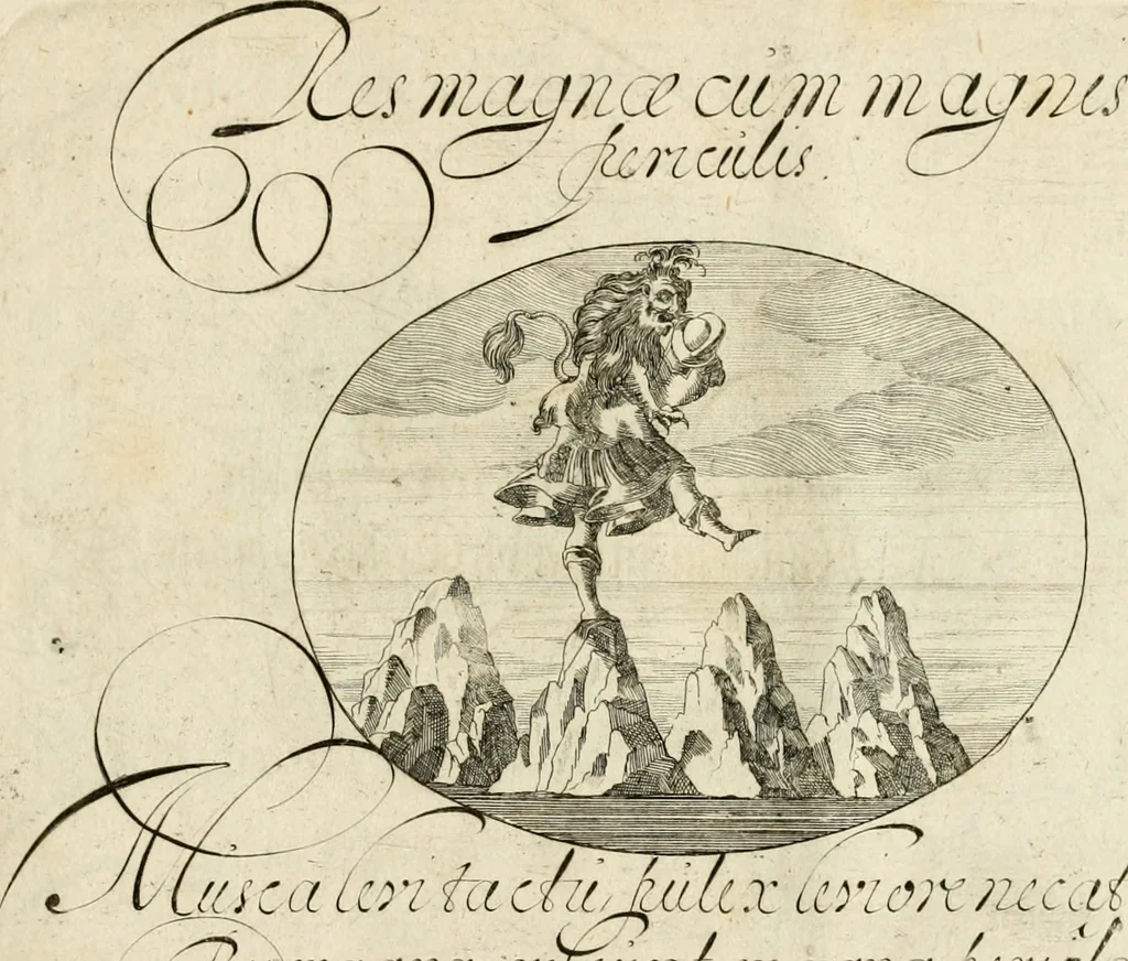 An illustration from Emblemata varia Gregori KleppisI, poetae l. caesarij : incisa aeri, aphorismis et epigrammatis illustrata, 1623, leaf 74