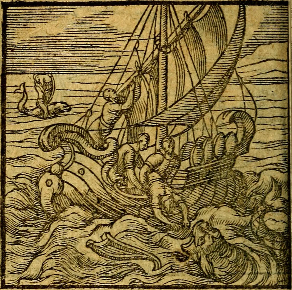 An illustration from Emblemata V.C. Andreae Alciati Mediolanensis iurisconsulti : cum facili & compendiosa explicatione, qua obscura illustrantur, dubiaq́ue omnia soluuntur,, 1622, leaf 111