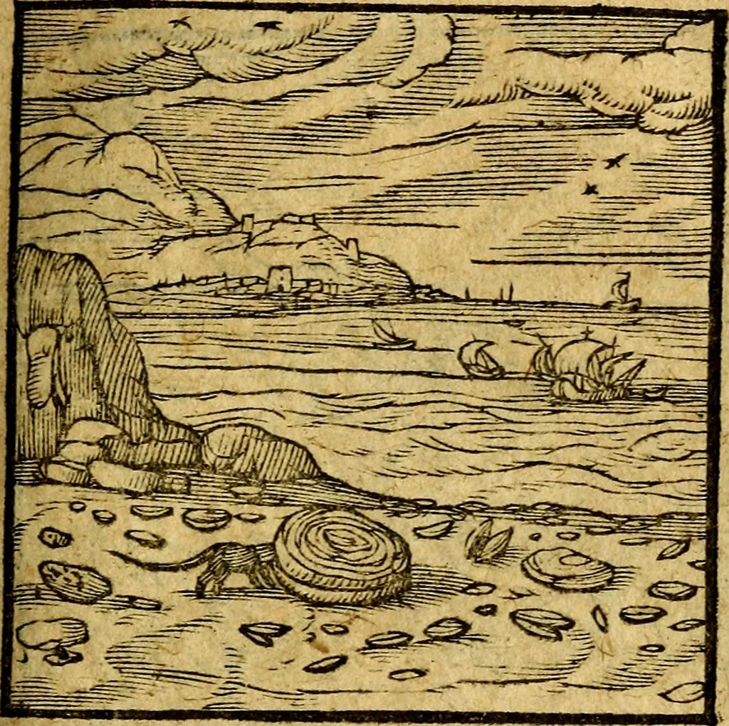 An illustration from Emblemata V.C. Andreae Alciati Mediolanensis iurisconsulti : cum facili & compendiosa explicatione, qua obscura illustrantur, dubiaq́ue omnia soluuntur,, 1622, leaf 116