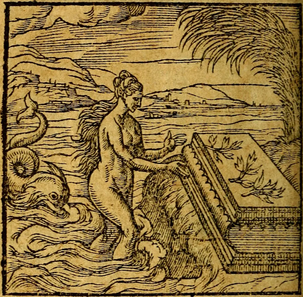 An illustration from Emblemata V.C. Andreae Alciati Mediolanensis iurisconsulti : cum facili & compendiosa explicatione, qua obscura illustrantur, dubiaq́ue omnia soluuntur,, 1622, leaf 165