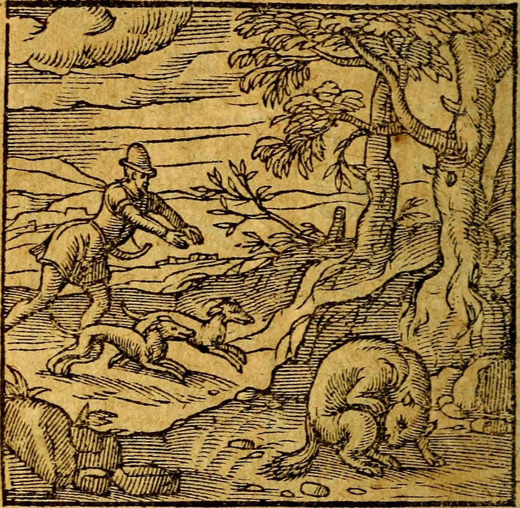 An illustration from Emblemata V.C. Andreae Alciati Mediolanensis iurisconsulti : cum facili & compendiosa explicatione, qua obscura illustrantur, dubiaq́ue omnia soluuntur,, 1622, leaf 185