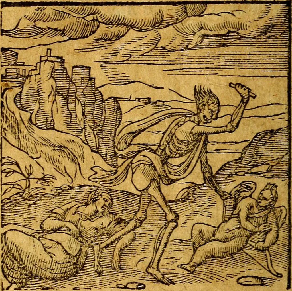 An illustration from Emblemata V.C. Andreae Alciati Mediolanensis iurisconsulti : cum facili & compendiosa explicatione, qua obscura illustrantur, dubiaq́ue omnia soluuntur,, 1622, leaf 189