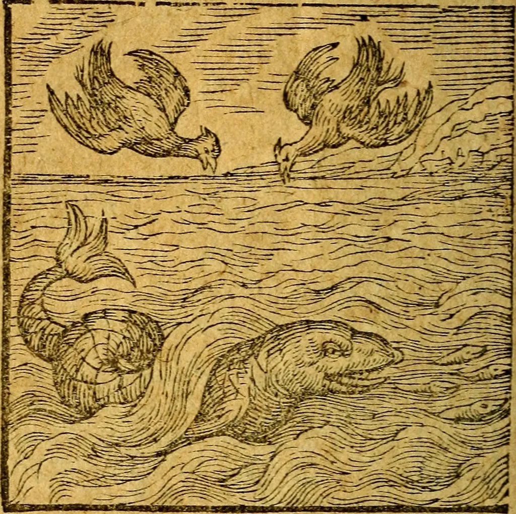 An illustration from Emblemata V.C. Andreae Alciati Mediolanensis iurisconsulti : cum facili & compendiosa explicatione, qua obscura illustrantur, dubiaq́ue omnia soluuntur,, 1622, leaf 205