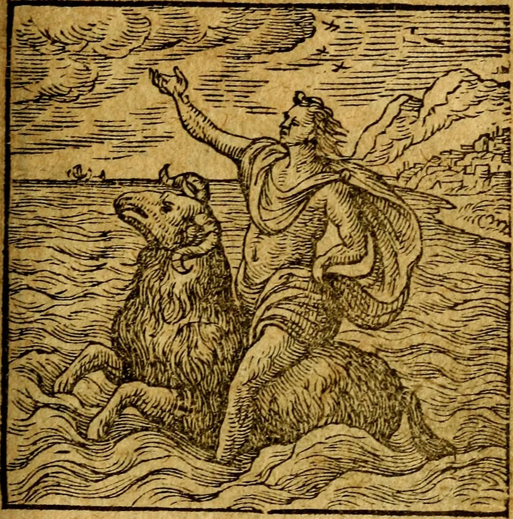 An illustration from Emblemata V.C. Andreae Alciati Mediolanensis iurisconsulti : cum facili & compendiosa explicatione, qua obscura illustrantur, dubiaq́ue omnia soluuntur,, 1622, leaf 230