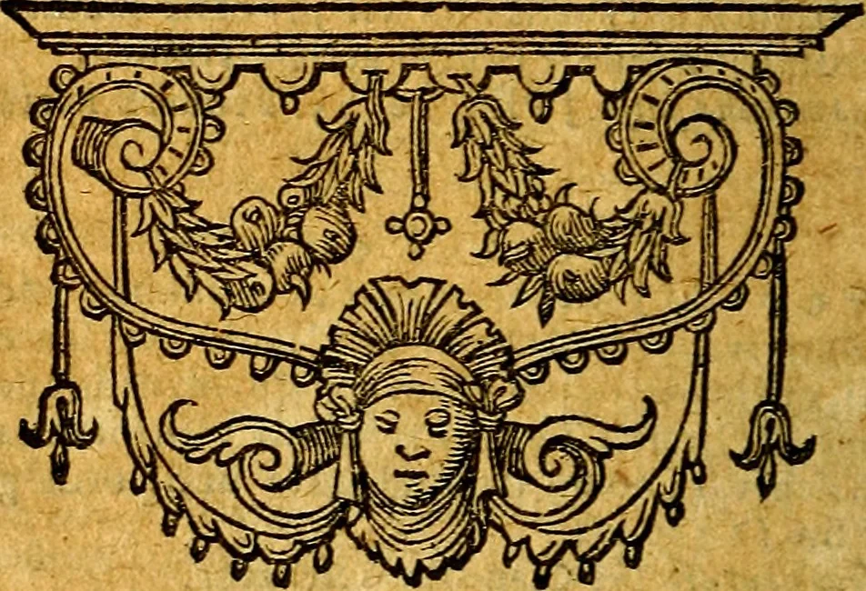 An illustration from Emblemata V.C. Andreae Alciati Mediolanensis iurisconsulti : cum facili & compendiosa explicatione, qua obscura illustrantur, dubiaq́ue omnia soluuntur,, 1622, leaf 383