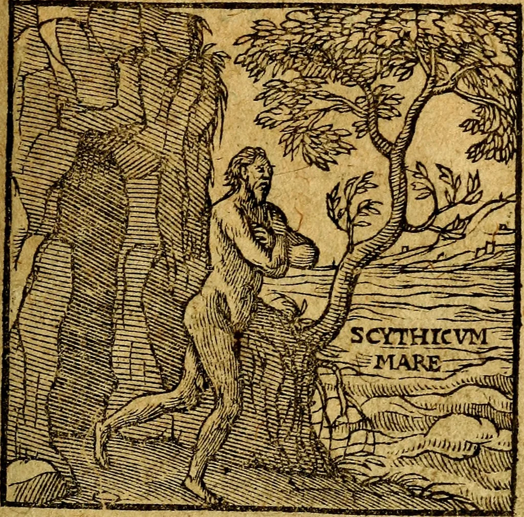 An illustration from Emblemata V.C. Andreae Alciati Mediolanensis iurisconsulti : cum facili & compendiosa explicatione, qua obscura illustrantur, dubiaq́ue omnia soluuntur,, 1622, leaf 58