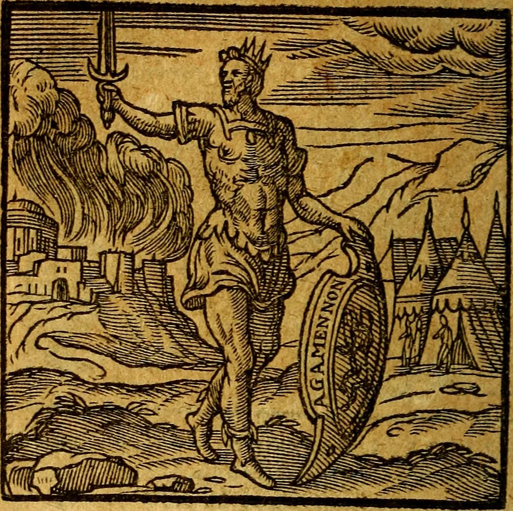 An illustration from Emblemata V.C. Andreae Alciati Mediolanensis iurisconsulti : cum facili & compendiosa explicatione, qua obscura illustrantur, dubiaq́ue omnia soluuntur,, 1622, leaf 79