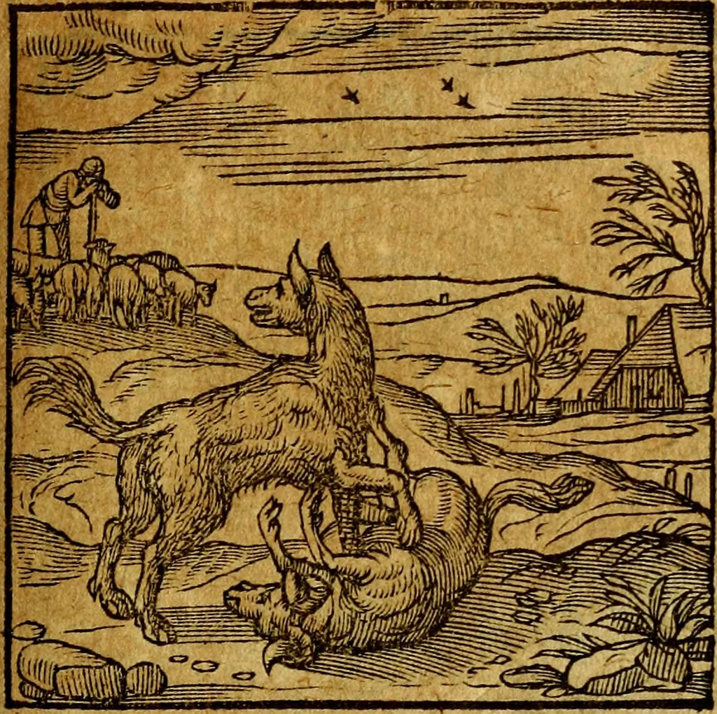 An illustration from Emblemata V.C. Andreae Alciati Mediolanensis iurisconsulti : cum facili & compendiosa explicatione, qua obscura illustrantur, dubiaq́ue omnia soluuntur,, 1622, leaf 88