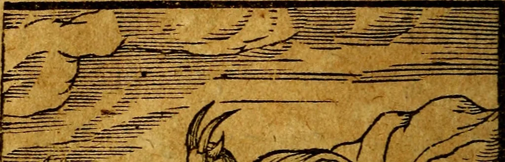 An illustration from Emblemata V.C. Andreae Alciati Mediolanensis iurisconsulti : cum facili & compendiosa explicatione, qua obscura illustrantur, dubiaq́ue omnia soluuntur,, 1622, leaf 97
