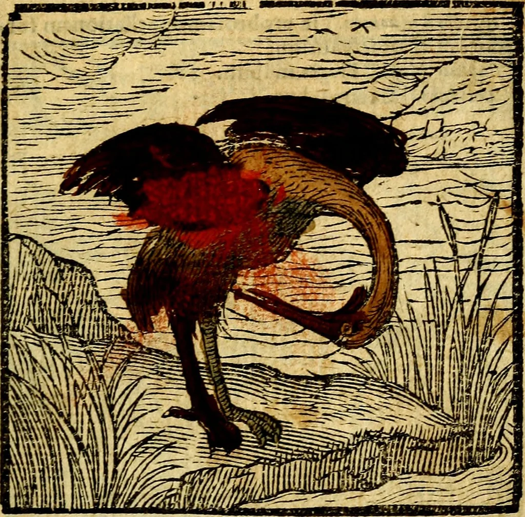 An illustration from Emblemata v. c. Andreae Alciati Mediolanensis iurisconsulti : cum facili & compe[n]diosa explicatione, qua obscura illustrantur, dubiáque omnia solvuntur, 1584, leaf 198